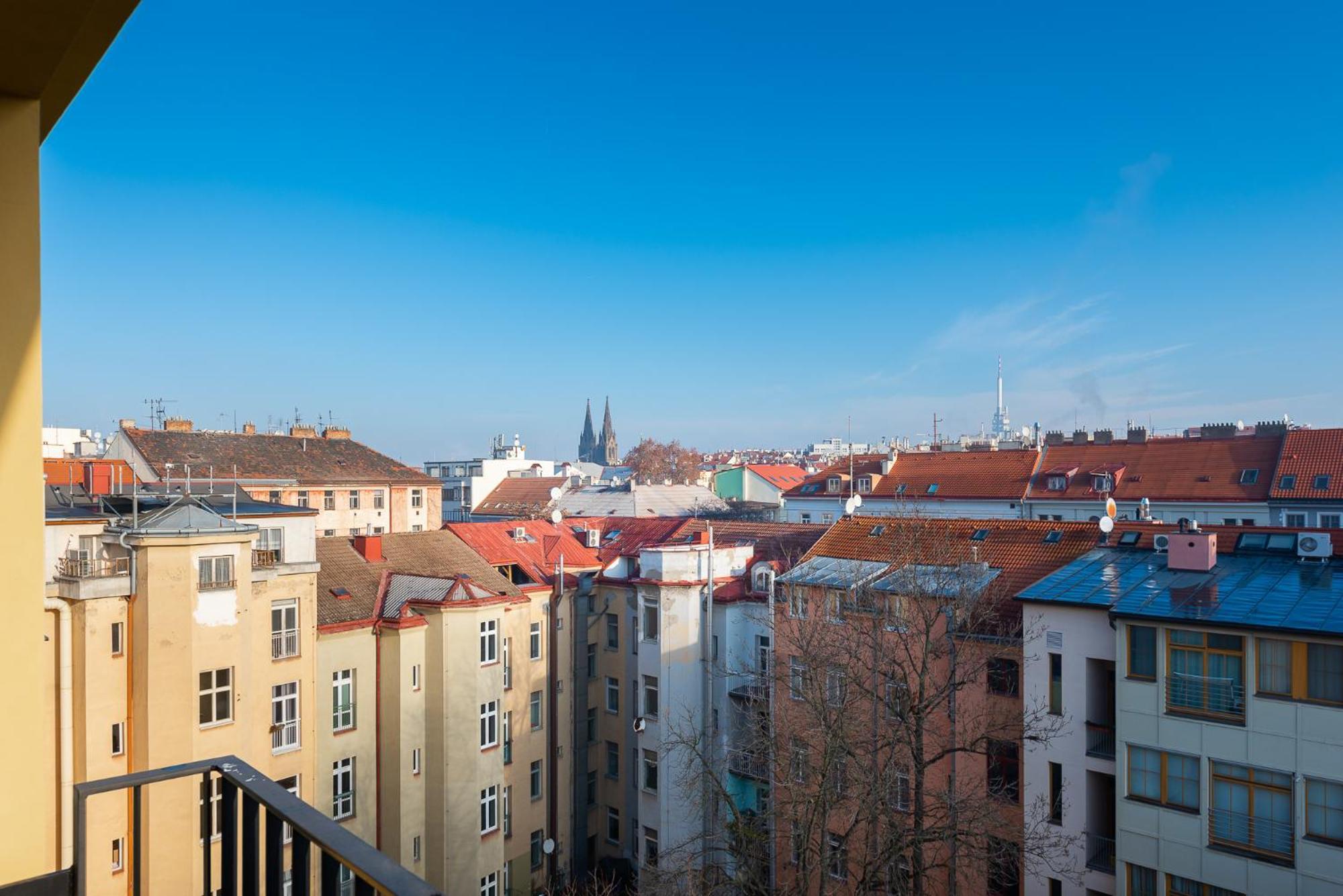 Sunny Safron Apartment Prag Eksteriør billede
