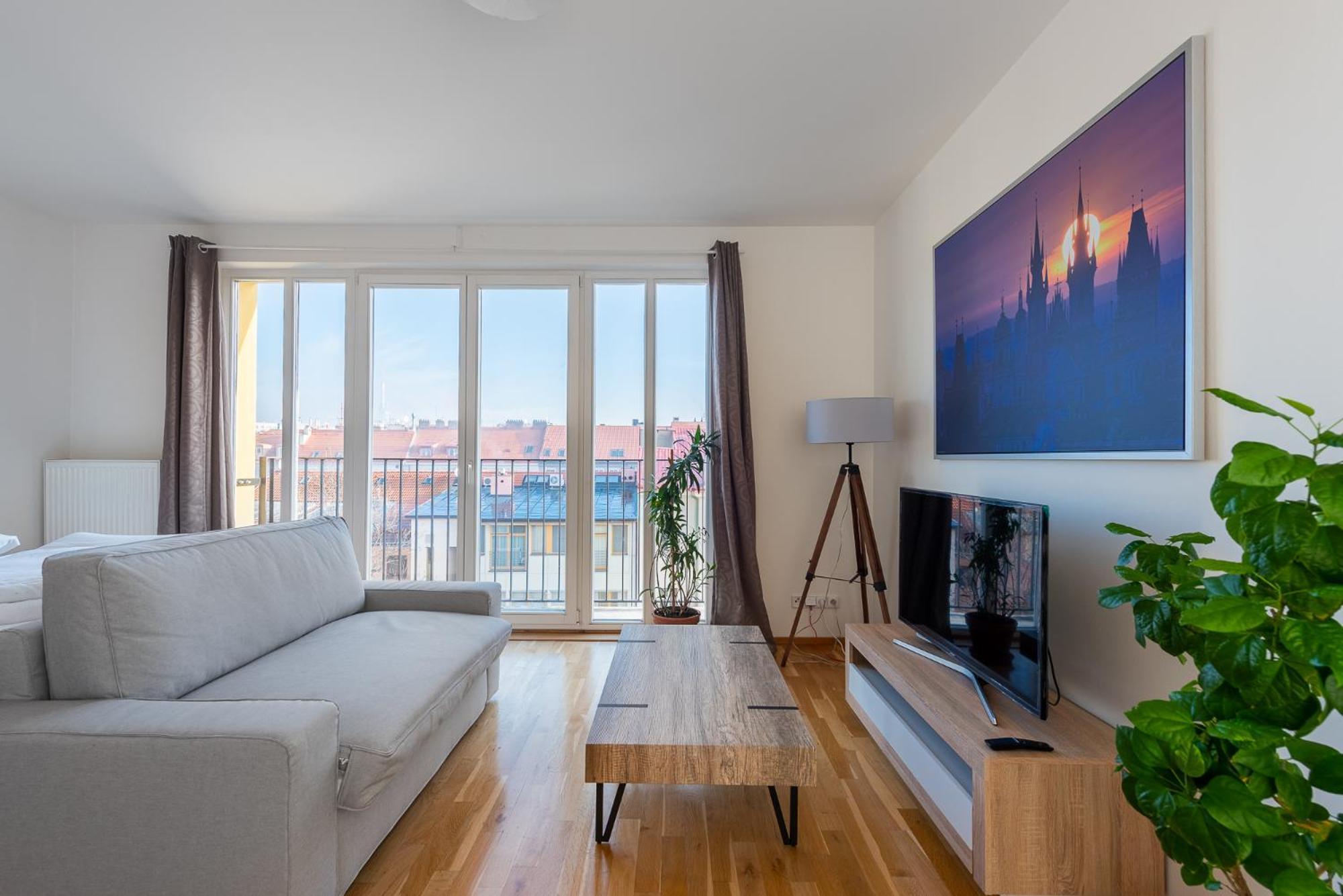 Sunny Safron Apartment Prag Eksteriør billede