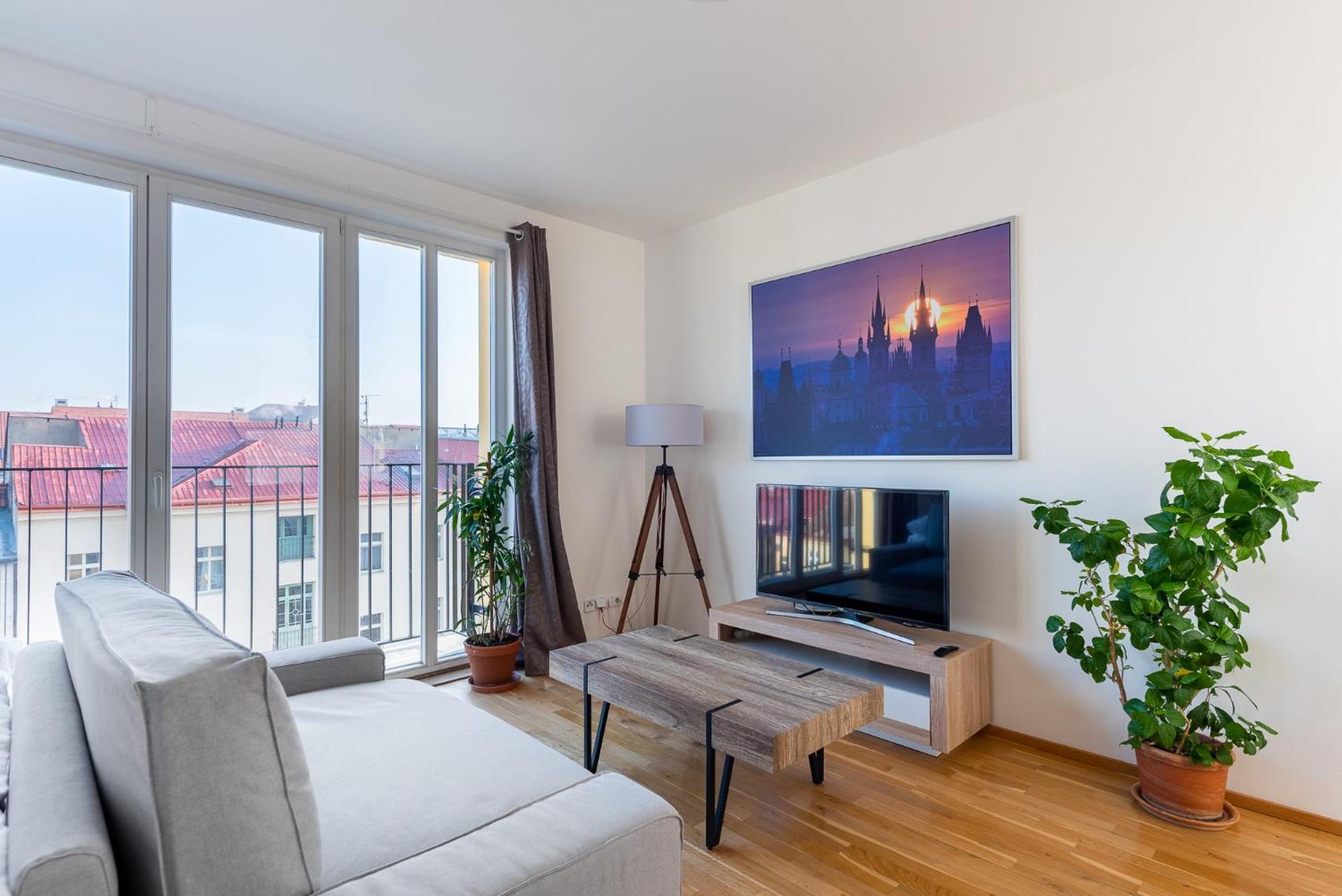 Sunny Safron Apartment Prag Eksteriør billede